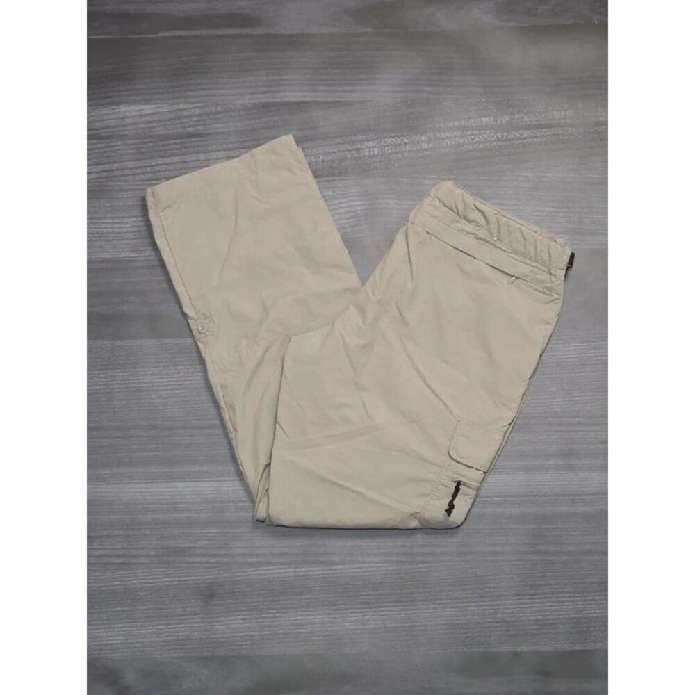 REI Hiking Womens Size 8 Khaki Cargo Pants UPF30